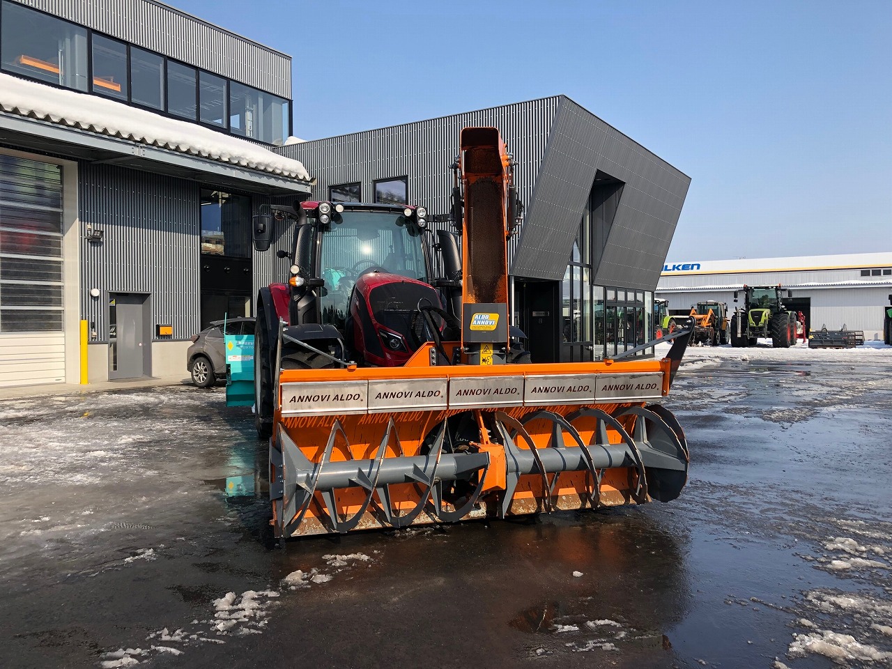 ALDOANNOVI社 スノーブロワー 2.70m デモ機 【公式サイト】中沢機械店 北海道北見市 海外農業機械販売